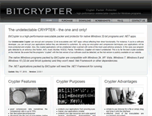 Tablet Screenshot of crypter.com